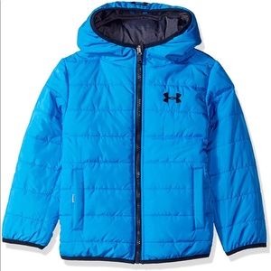 Boys Under Armour reversible pronto puffer coat